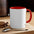 Customizable Top Notch 2k Accent Coffee Mug, 11oz Printify