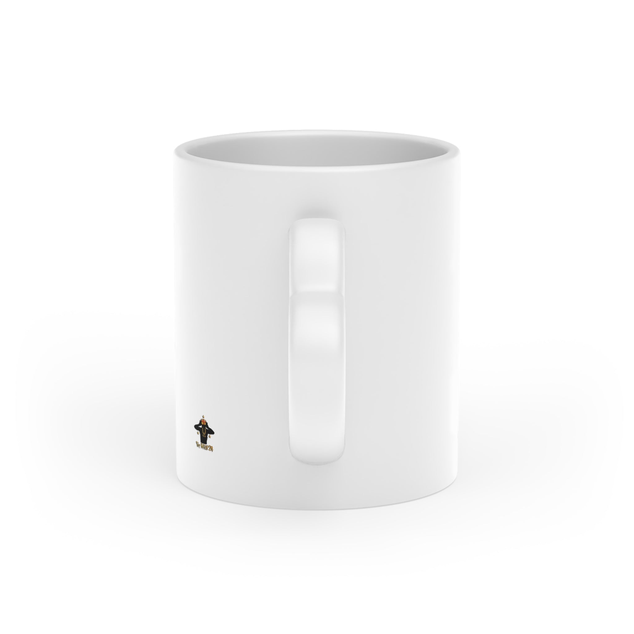 Customizable Top Notch 2k Heart-Shaped Mug Printify