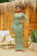 Round Neck Long Sleeve Maxi Wrap Dress Trendsi