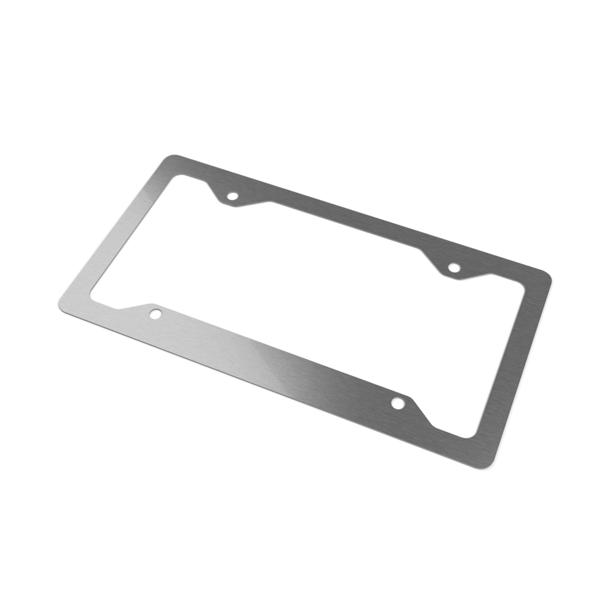 Customizable Top Notch 2k Metal License Plate Frame Printify