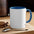 Customizable Top Notch 2k Accent Coffee Mug, 11oz Printify