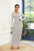 Round Neck Long Sleeve Maxi Wrap Dress Trendsi